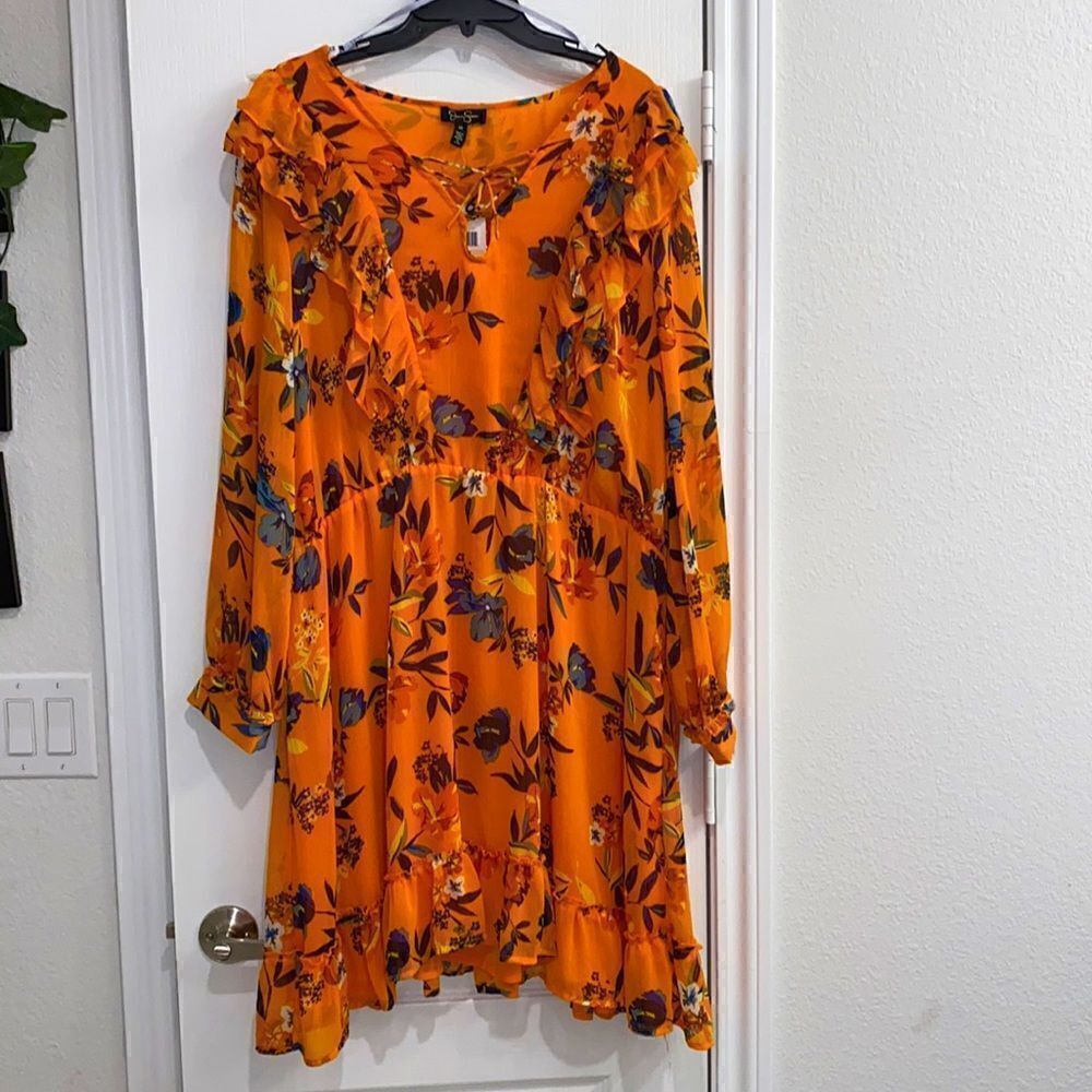 Jessica Simpson Sun-Kissed Floral Barry Dress